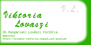 viktoria lovaszi business card